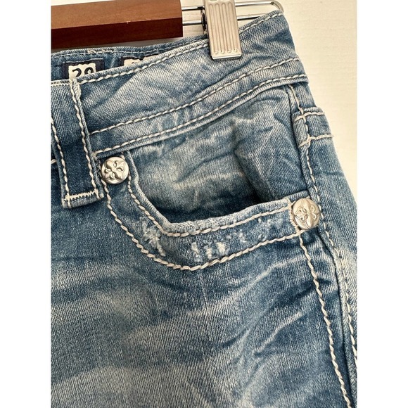 MISS ME Standard Crop Jeans 28 - Picture 4 of 14